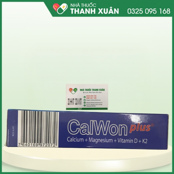 Calwon Plus - Viên uống bổ sung canxi hữu cơ